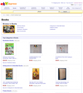 eBay Express- Nonfiction Books, Antiquarian Collectible Books, and Fiction Books items for sale._1214086142626